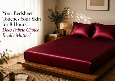 Your Bedsheet Touches Your Skin for 8 Hours: Does Fabric Choice Really Matter?